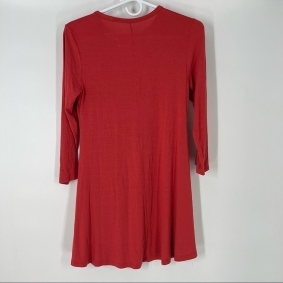 5/$25 SALE SOFT Surroundings Keyhole Tunic - Picture 3 of 4
